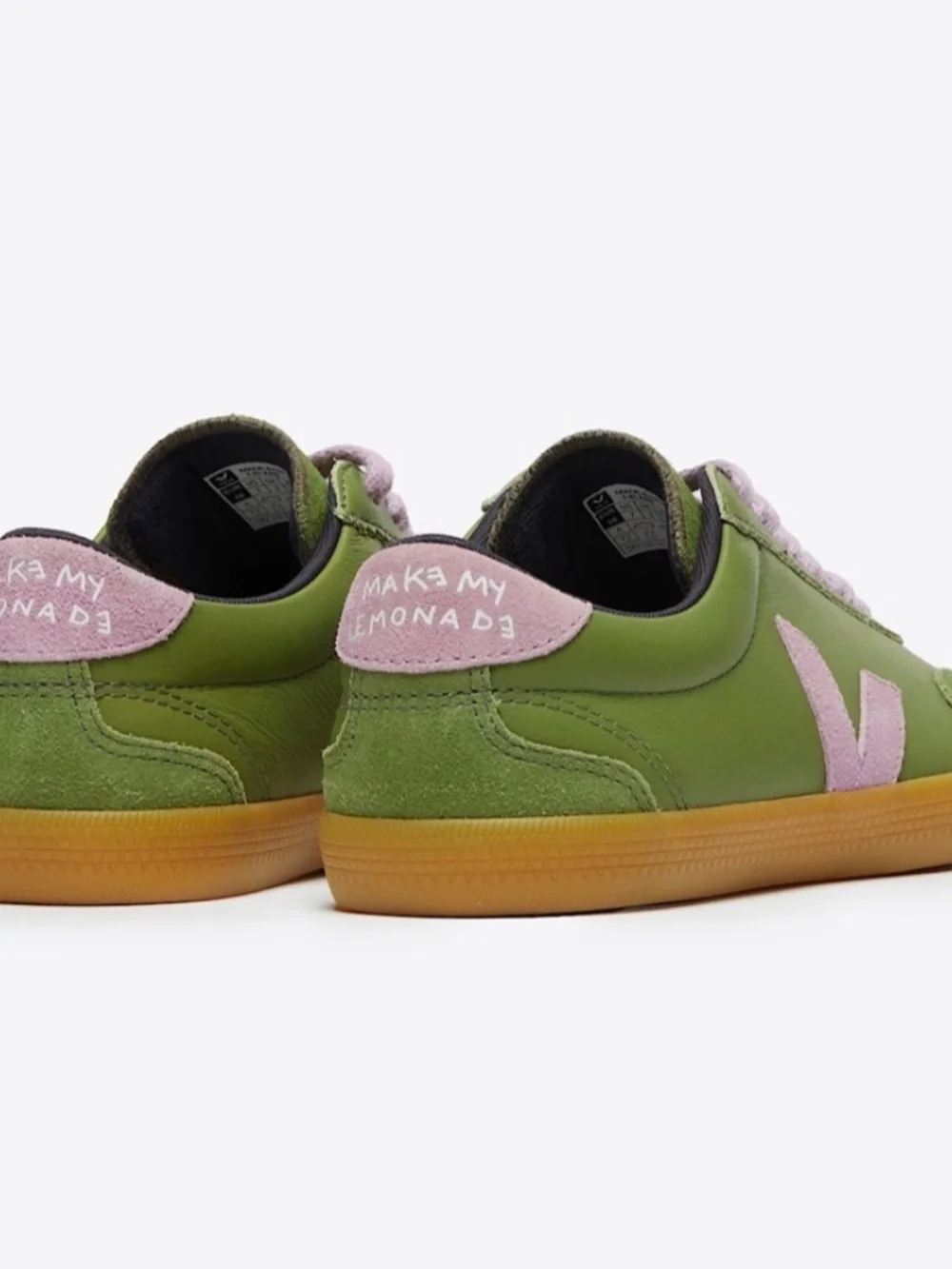 volley leather vela x make my lemonade kiwi orchid